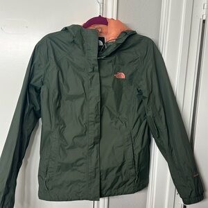 The Northface women’s rain jacket